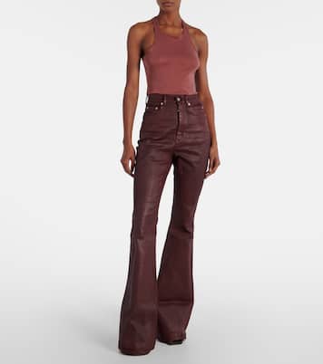 Bolan high-rise bootcut jeans | Rick Owens