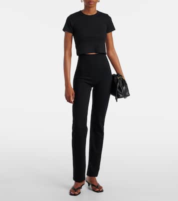 Cropped-Top Kelly aus einem Baumwollgemisch | Leset