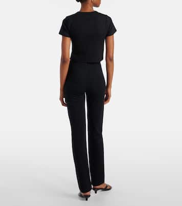 Cropped-Top Kelly aus einem Baumwollgemisch | Leset