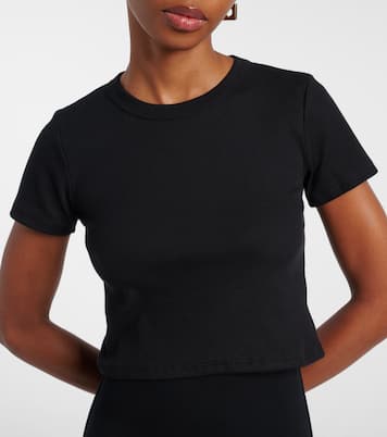 Cropped-Top Kelly aus einem Baumwollgemisch | Leset