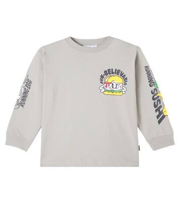 Rube printed cotton jersey sweatshirt | Molo