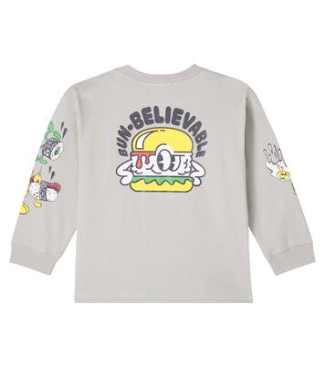 Rube printed cotton jersey sweatshirt | Molo