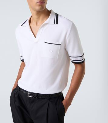 Silk-blend polo shirt | Dolce&Gabbana