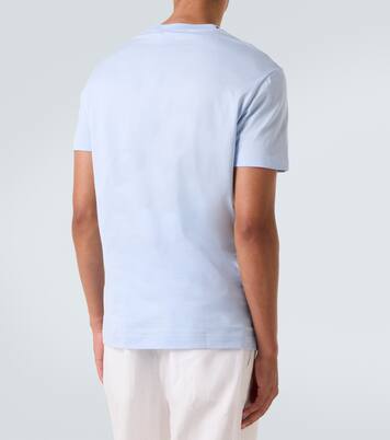 Camiseta de jersey de algodón con logo | Dolce&Gabbana