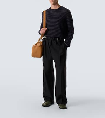Pull Anagram rayé en laine  | Loewe