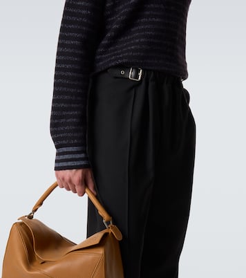 Pull Anagram rayé en laine  | Loewe