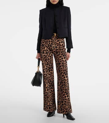 Latrell cropped embroidered jacket | Veronica Beard