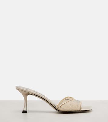 Mules Skye 70 de malla adornados | Jimmy Choo
