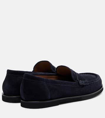 Vernon suede penny loafers | Gianvito Rossi