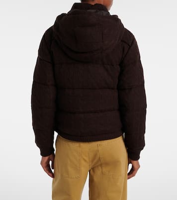Cable-knit wool and cashmere puffer jacket | Polo Ralph Lauren