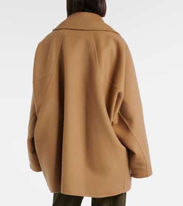 Oversized wool peacoat | Loewe