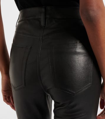 Reboot leather flared pants | Frame