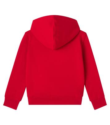 Embroidered cotton-blend hoodie | Polo Ralph Lauren Kids