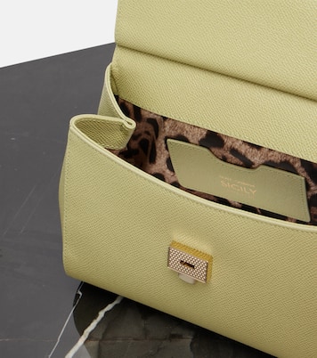 Sicily Small leather top-handle bag | Dolce&Gabbana
