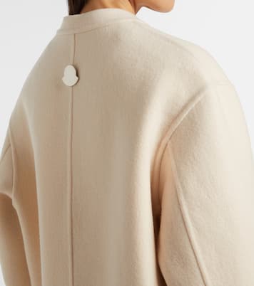 + Jil Sander virgin wool down coat | Moncler Genius