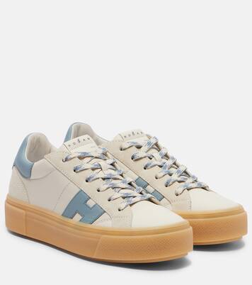 Crosswind leather sneakers | Hogan
