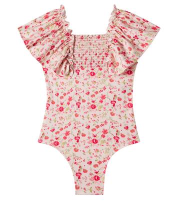 Nada floral ruffled swimsuit | Bonton