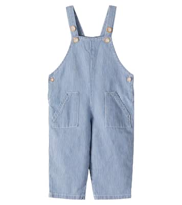 Baby Mao striped denim overalls | 1 + in the Family