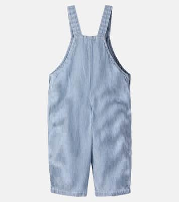Baby Mao striped denim overalls | 1 + in the Family