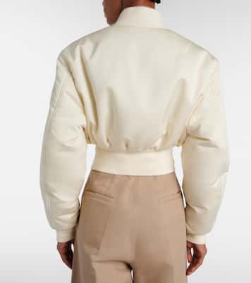 Cropped bomber jacket | Balenciaga