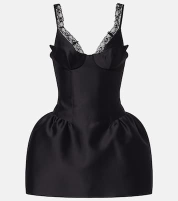 Lace-trimmed minidress | Shushu/Tong