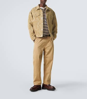 Pantalon droit en coton mélangé | Junya Watanabe