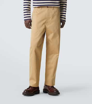 Pantalon droit en coton mélangé | Junya Watanabe