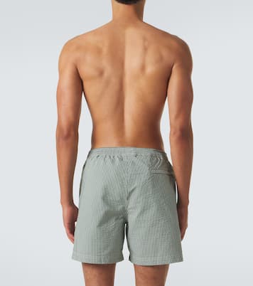 Striped swim trunks | Sunspel