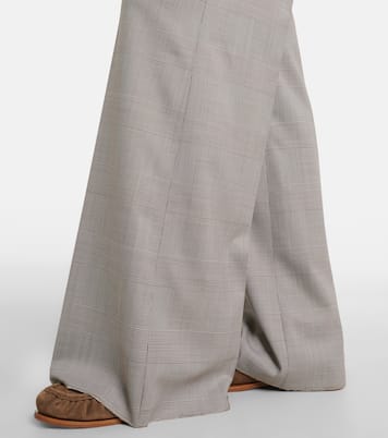 Weite Hose aus Schurwolle | Max Mara