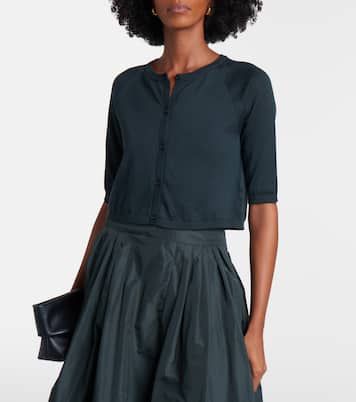Cardigan court en coton, soie et cachemire | 'S Max Mara