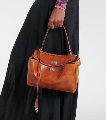 Rodeo Medium leather top-handle bag | Balenciaga