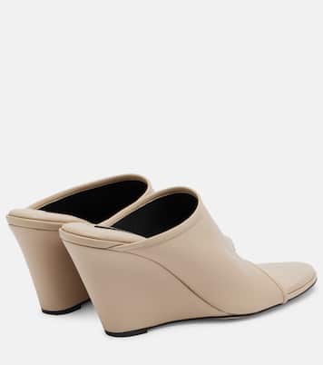 Mules Strap Stretch de piel | Christen