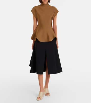 Mules Strap Stretch de piel | Christen