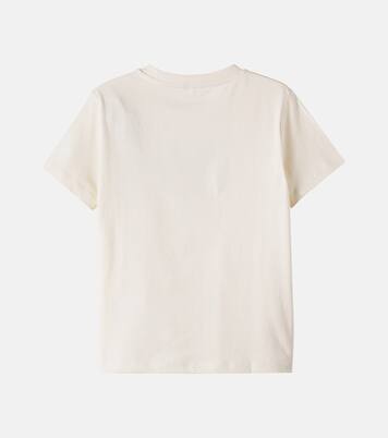 Logo cotton jersey T-shirt | Versace Kids