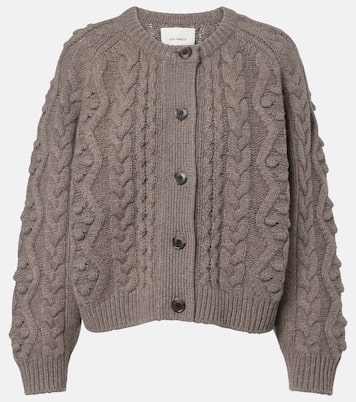 Winroe cable-knit cashmere cardigan | Lisa Yang