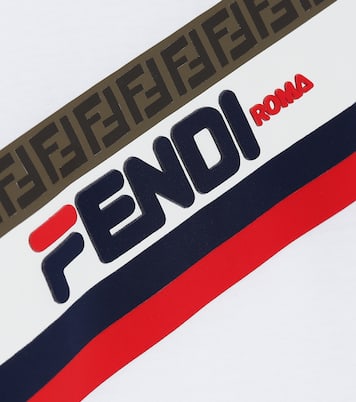 FENDI MANIA cotton T-shirt | Fendi Kids