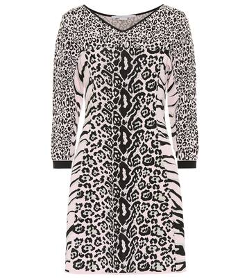 Robe en jacquard de laine et coton mélangés | Stella McCartney