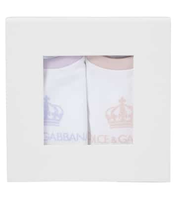 Bebé – set de 2 monos de algodón | Dolce&Gabbana Kids