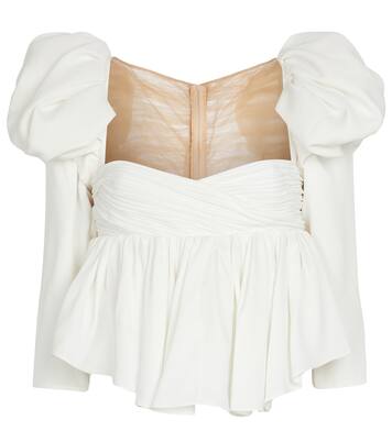 Top Kim en satin | Khaite