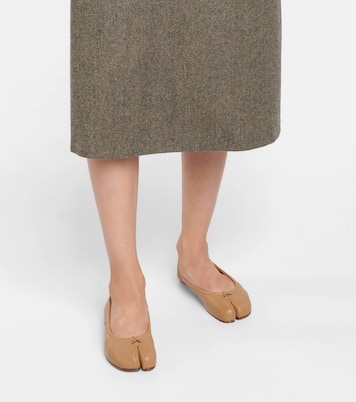 Tabi leather ballet flats | Maison Margiela