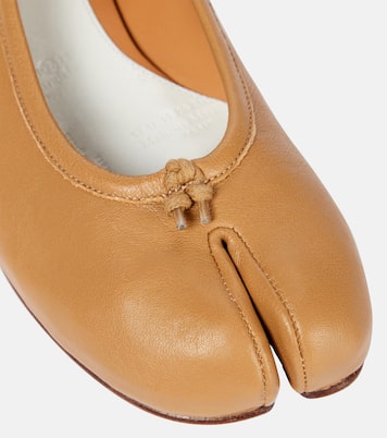 Tabi leather ballet flats | Maison Margiela