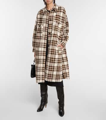 Fontizi 체크 울 블렌드 코트 | Marant Etoile