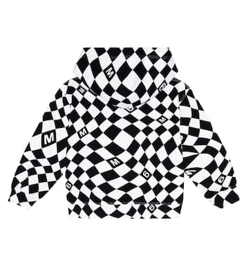 Printed cotton hoodie | MM6 Maison Margiela Kids