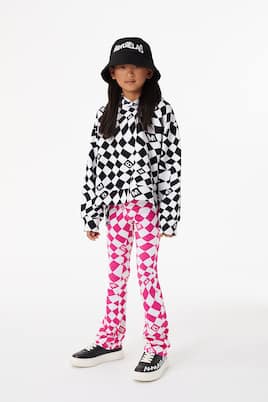 Printed cotton hoodie | MM6 Maison Margiela Kids