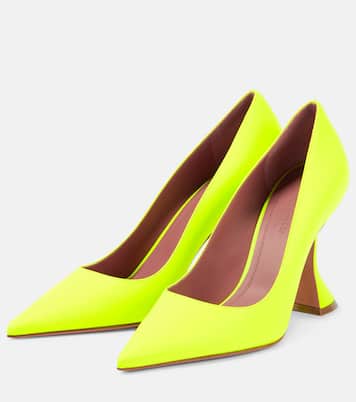 Ami leather pumps | Amina Muaddi