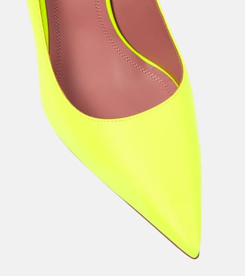 Ami leather pumps | Amina Muaddi