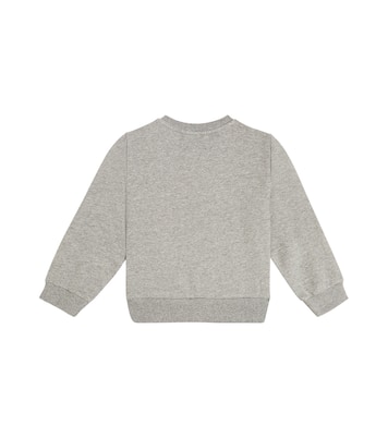 Logo cotton sweatshirt | Balmain Kids