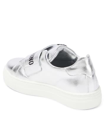 Teddy Bear leather sneakers | Moschino Kids