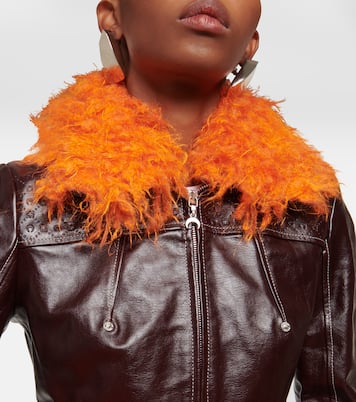 Lederjacke  | Marine Serre