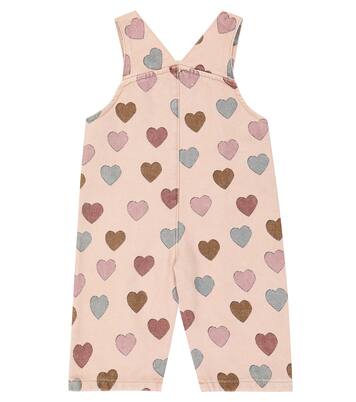 Baby Elaine printed denim overalls | The New Society